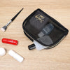 Large Capacity Mesh Travel Makeup Bag Organizer
