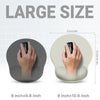 Ergonomic Mouse Pad with Gel Wrist Support