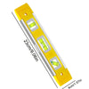 9-Inch Magnetic Torpedo Level with Three Vials