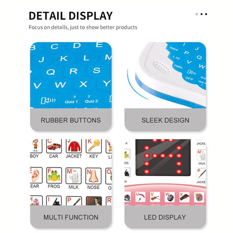 Mini Educational Learning Laptop for Kids