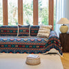 Boho Retro Cotton-Linen Sofa Cover