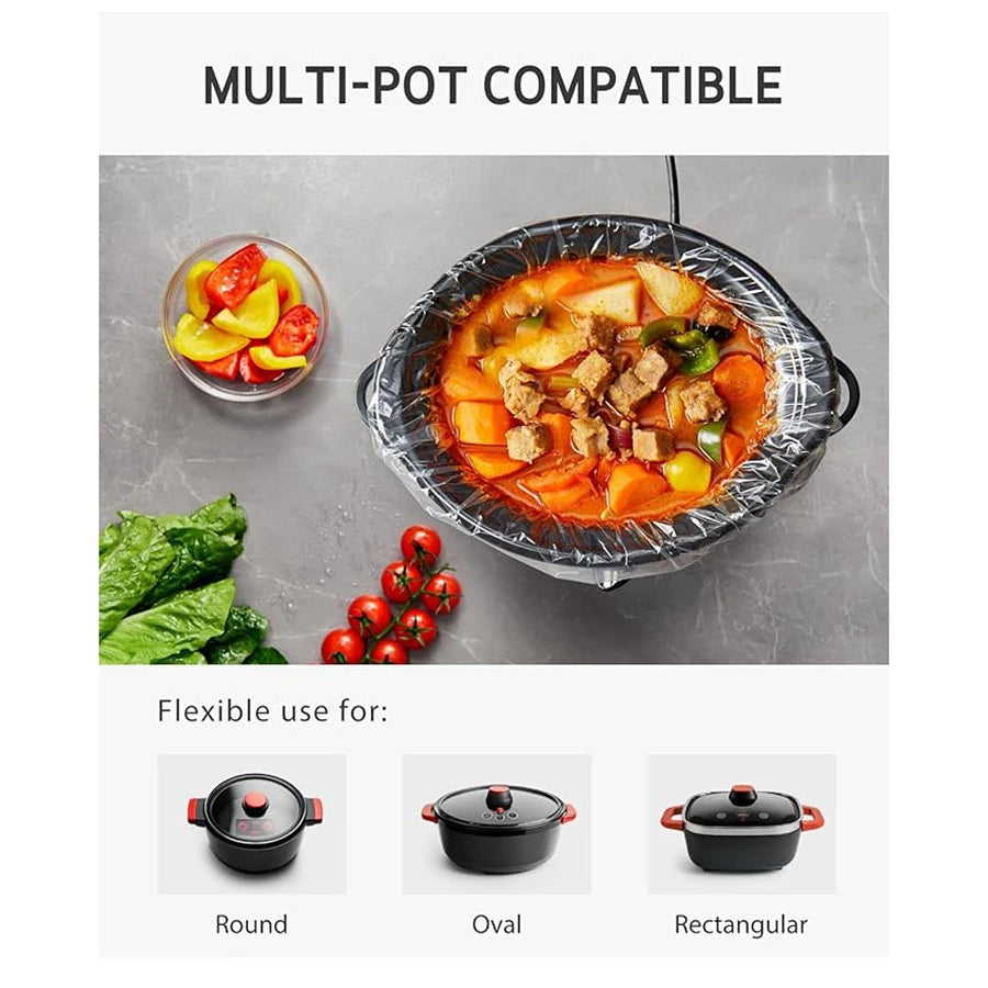 Disposable Slow Cooker Liners (13" x 21")