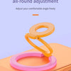 Double-Sided Magnetic Phone Ring Holder with Kickstand