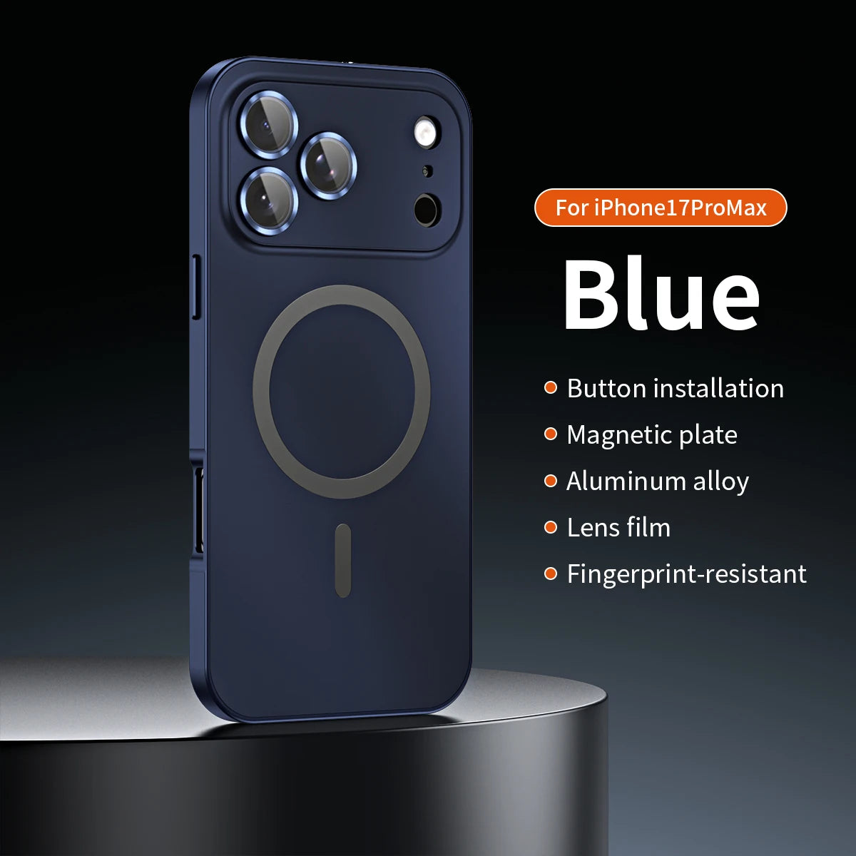 Magnetic Aluminum Phone Case