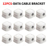Magnetic Cable Clips for Desk Organization (12-Pack)