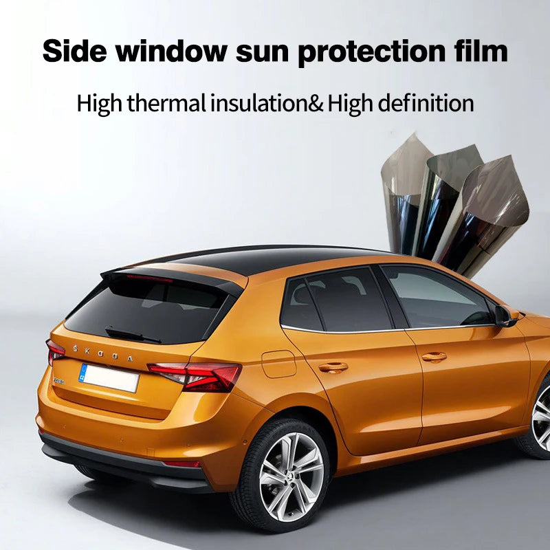 Car Window Tint Film – UV & Heat Protection with Privacy Finish