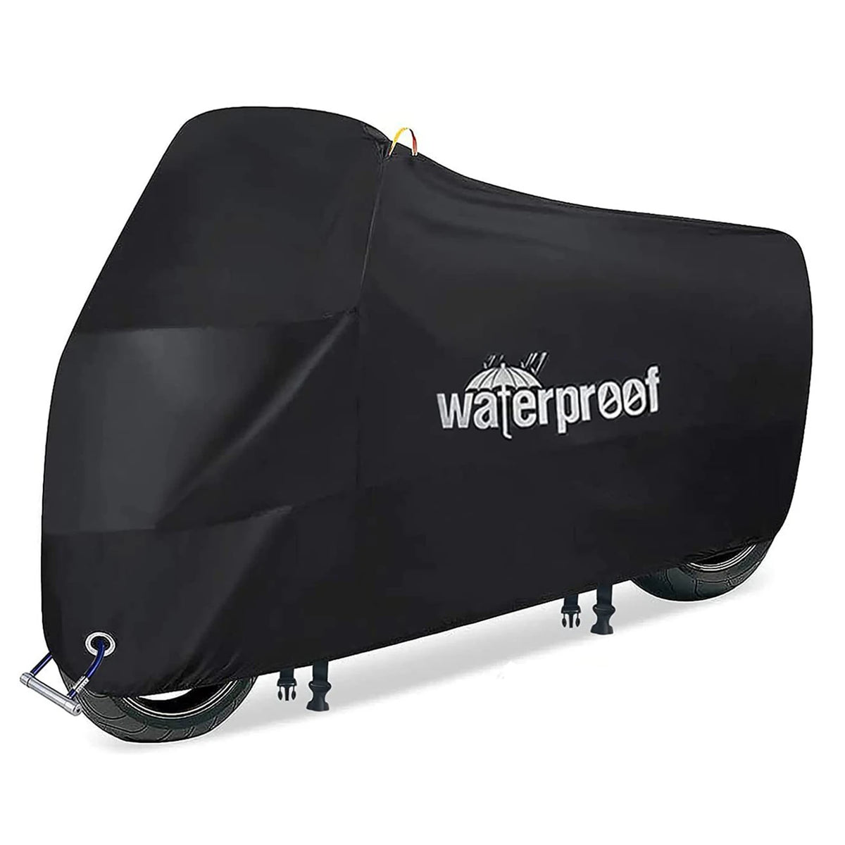 All-Weather Waterproof Motorcycle Cover with Storage Bag