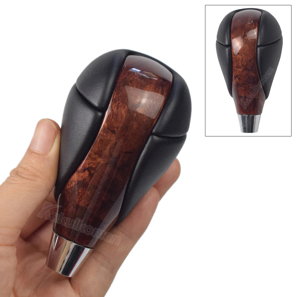 Premium Leather & ABS Automatic Gear Shift Knob