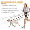 Hands-Free Dog Leash with Zipper Pouch