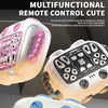 Close-up view of a multi-functional remote control robot in various colors and angles.