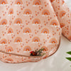 Waterproof Long-Sleeve Baby Bib with Catch-All Pocket