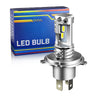 A packaged H4 LED bulb and its base are shown, used for Chevrolet Cruze headlights.