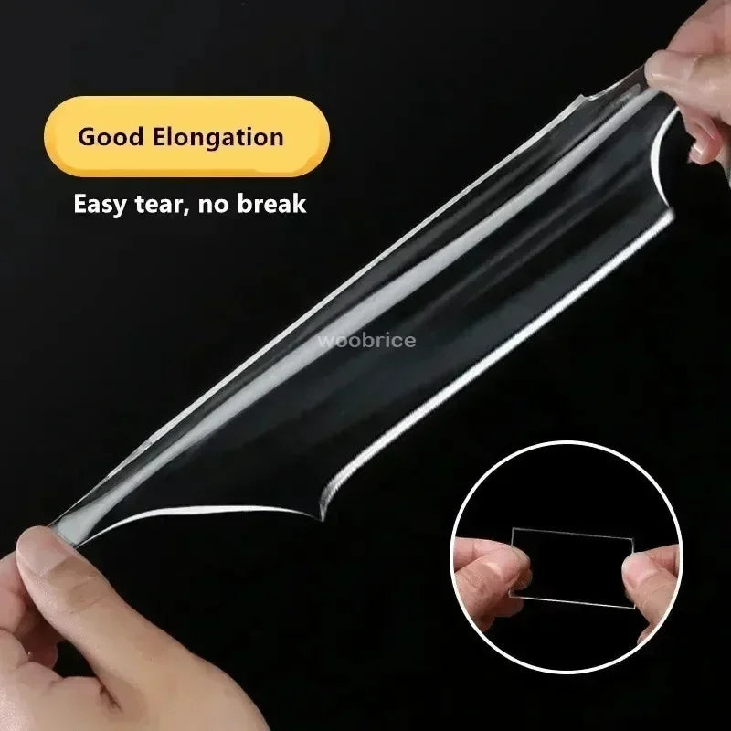 Transparent Nano Double-Sided Tape – Strong, Reusable & Waterproof