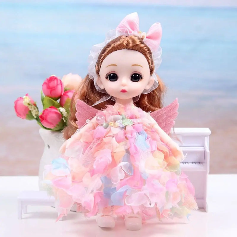 17cm Articulated Princess Doll with Accessories