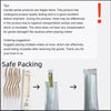 Spiral Birthday Cake Candles, Set of 6 Long Thin Decorative Candles for Cakes and Desserts