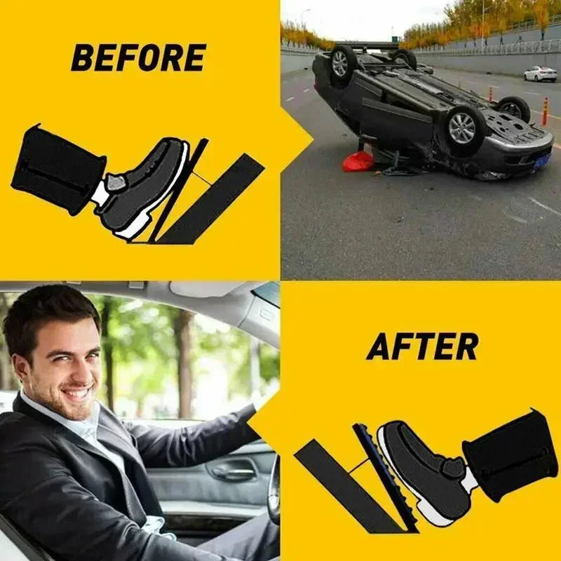 Non-Slip Aluminum Pedal Covers for Gas and Brake