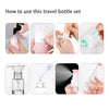 Leak-Proof Silicone Travel Bottle Set