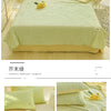 Lightweight Washed Cotton Quilt Set – Breathable Summer Bedding with Printed Pattern