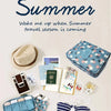 Floral Print Waterproof Hanging Travel Toiletry Bag