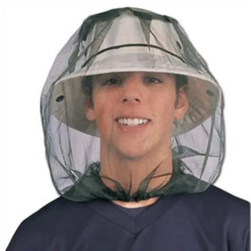 Extra Large Mosquito Net with Integrated Face Mask