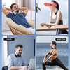 Portable Bladeless Neck Fan with 4000mAh Battery & LED Display