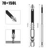 Magnetic Cross Head Screwdriver Bit Set (S2 Steel, Anti-Slip)