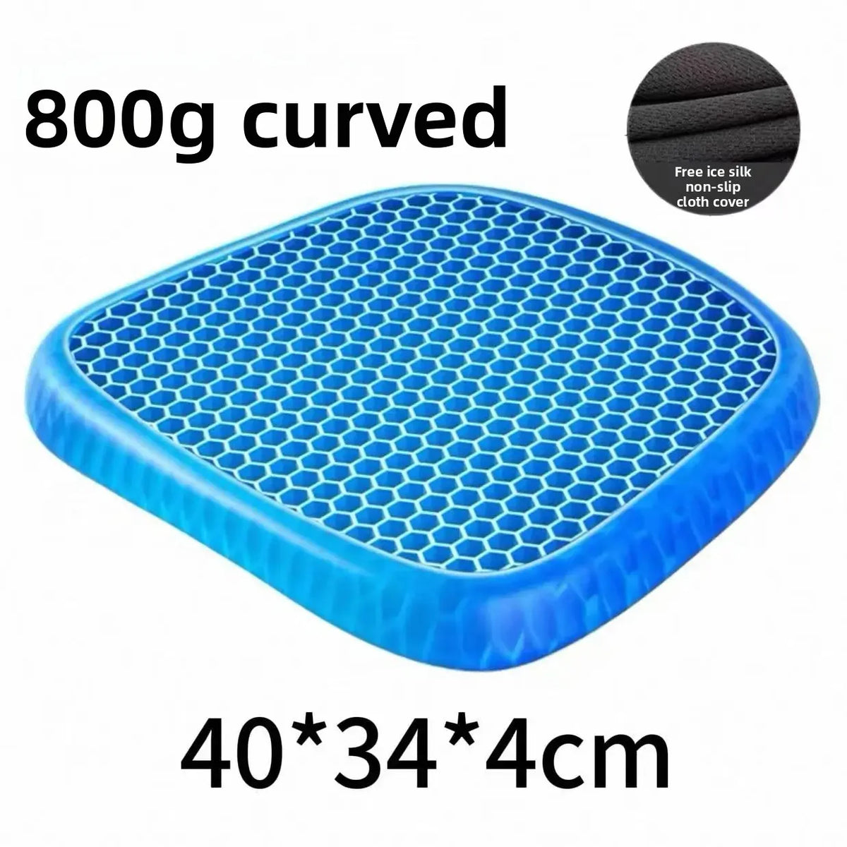 Cooling Gel Seat Cushion with Honeycomb Support