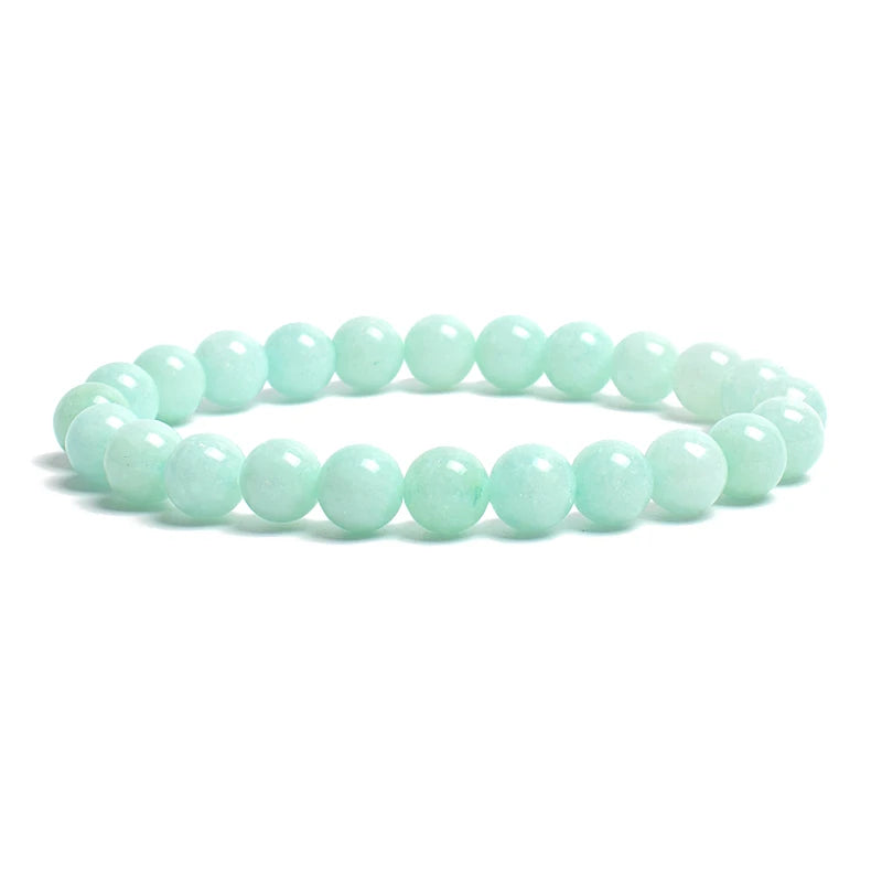 Armband aus Natursteinperlen