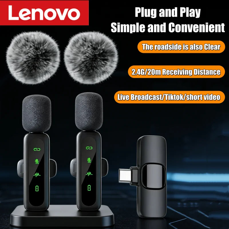 Lavalier Wireless Microphone für Streaming