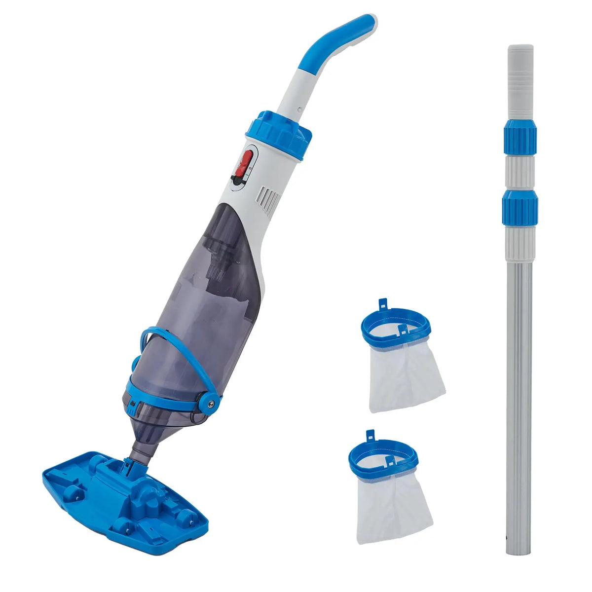Cordless Handheld Pool Vacuum with Telescopic Pole