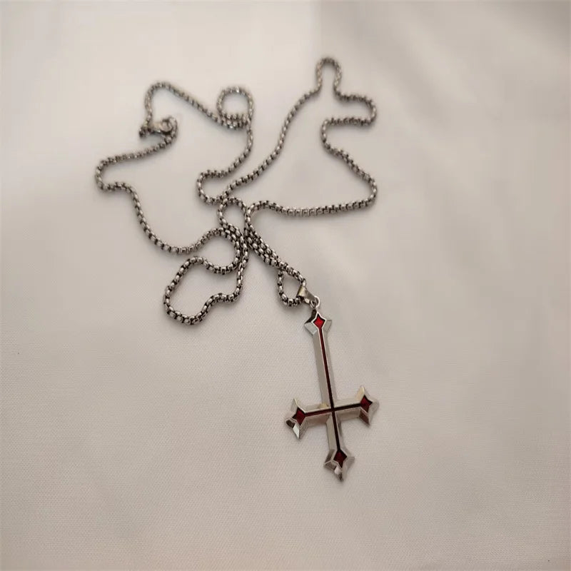 Vintage Cross Pendant Necklace