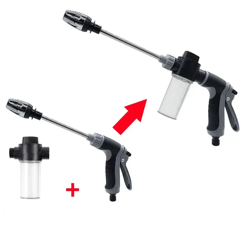 High-Pressure Water Gun Nozzle for Car Wash & Garden