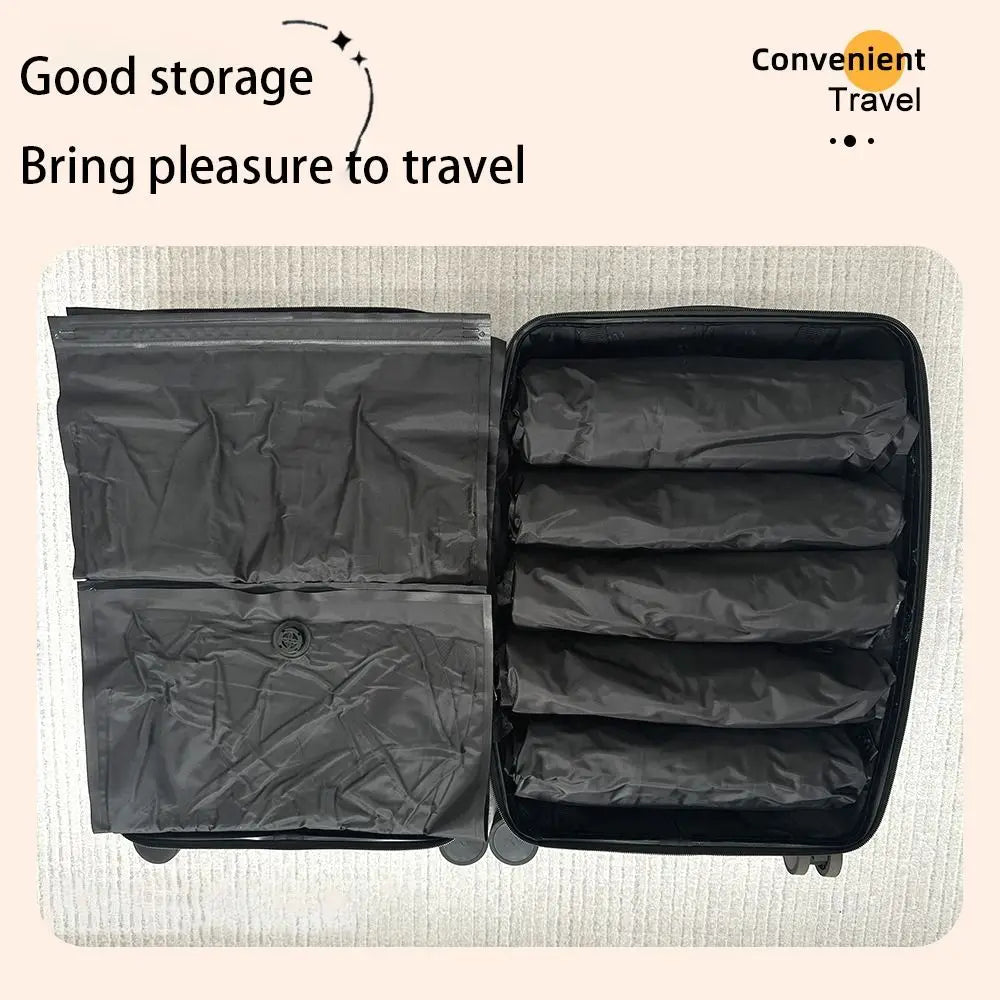 Reusable Hand Roll Vacuum Bags for Travel and Storage