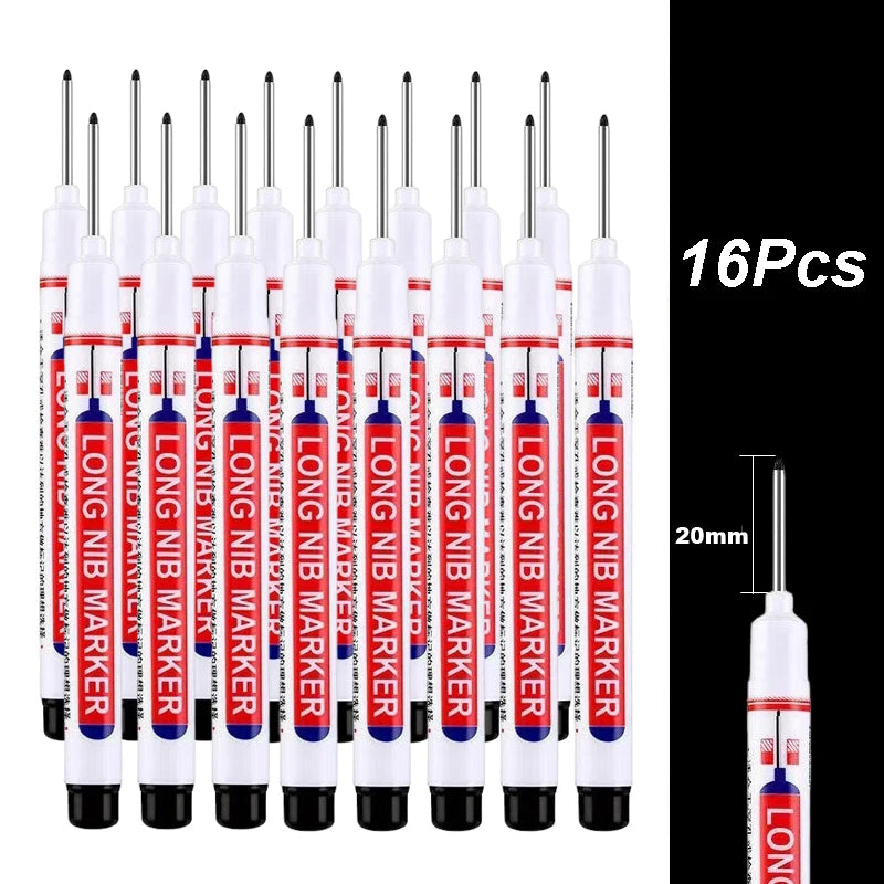 Waterproof Deep Hole Paint Markers for Metal & Woodworking