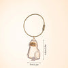 Pet Fur Memory Keychain with Cat-Shaped Capsule