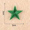 Embroidered Flower Iron-On Patches Set for Clothing & Accessories