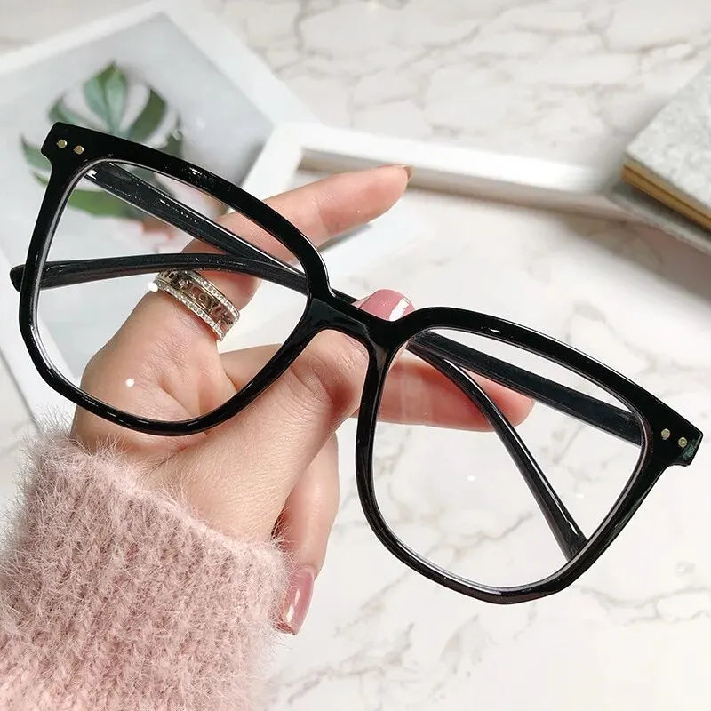 Retro Oval Anti-Blue Light Glasses