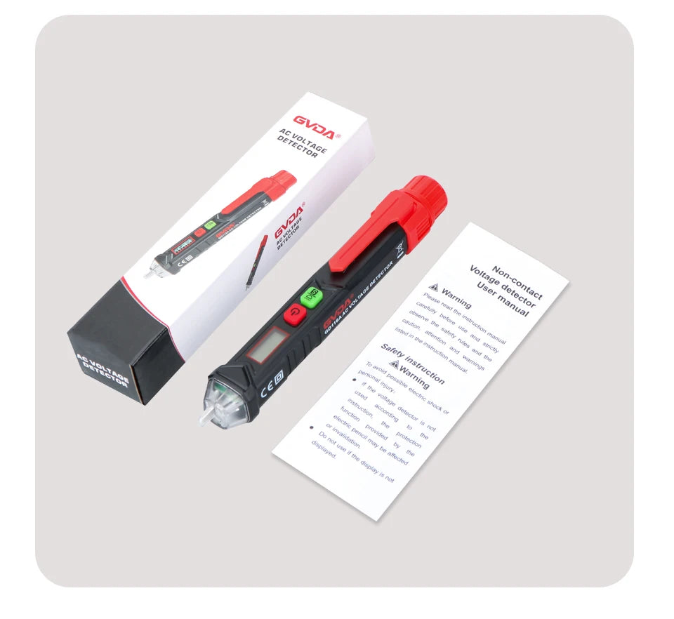 Non-Contact Voltage Tester Pen (12–1000V AC)