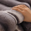 Cozy Anti-Slip Sofa Cover with Plush Fleece for L-Shaped and Standard Sofas