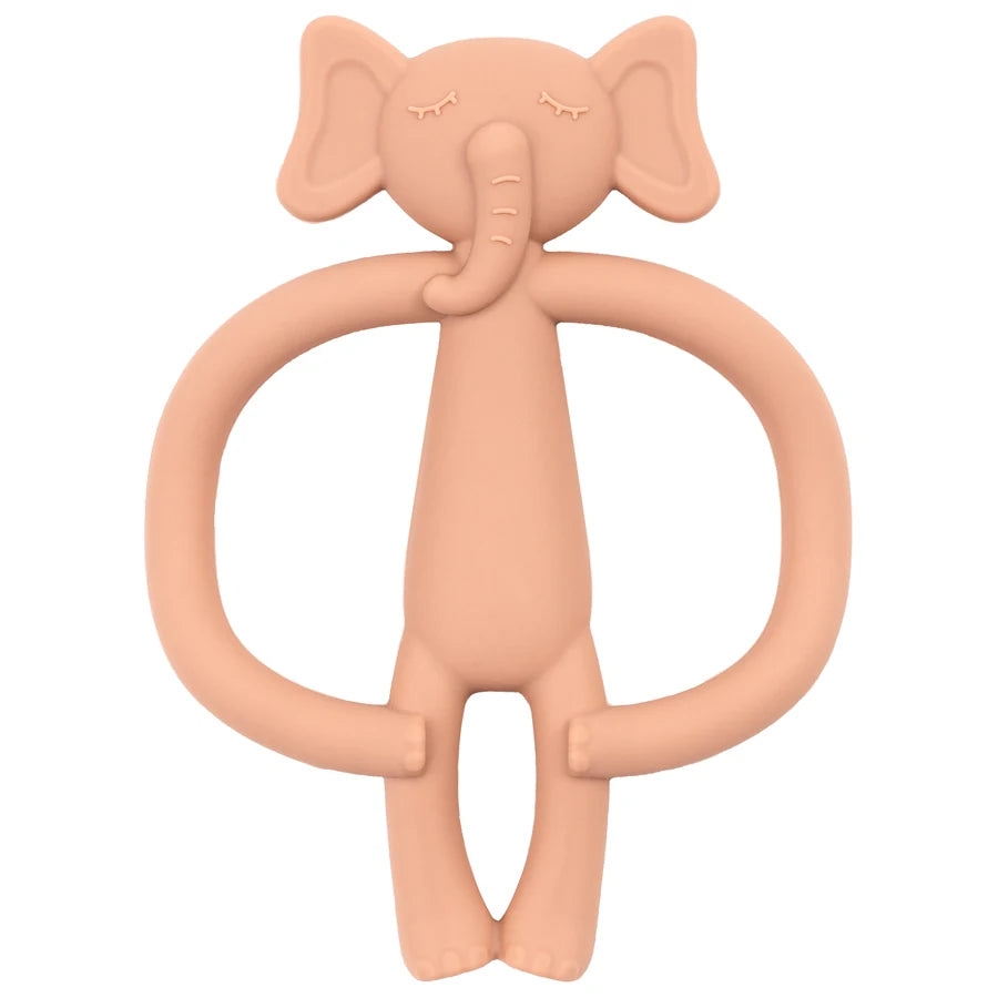 BPA-Free Silicone Baby Teether – Soothing Teething Relief for Infants