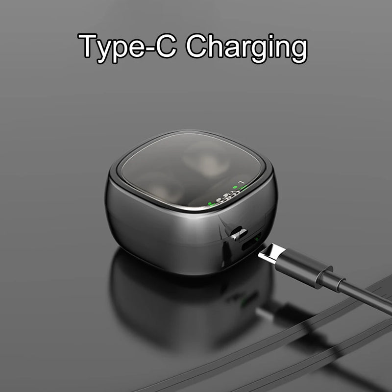 Ultra-Compact Wireless Earbuds with Charging Case