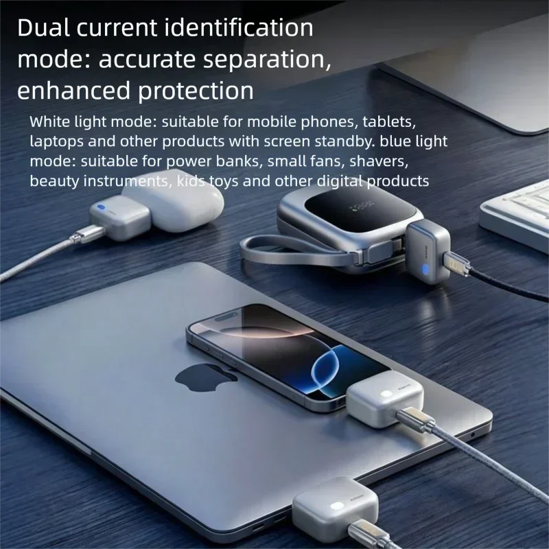 Auto-Disconnect USB-C Charging Adapter