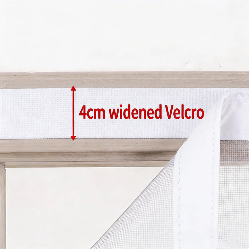 Self-Sealing Magnetic Screen Door