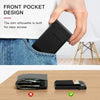 Slim RFID-Blocking Metal Card Wallet