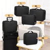 Large Capacity Waterproof Makeup Bag with Zipper Closure