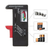 Universal Battery Tester with LCD Display for AA, AAA, 9V, and Button Cells