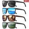 Polarized Square Sunglasses with UV400 Protection