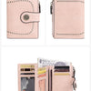 Vintage RFID-Blocking Tri-Fold Wallet with Ample Storage