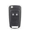 Flip-Style Replacement Key Shell for Select Chevrolet Models