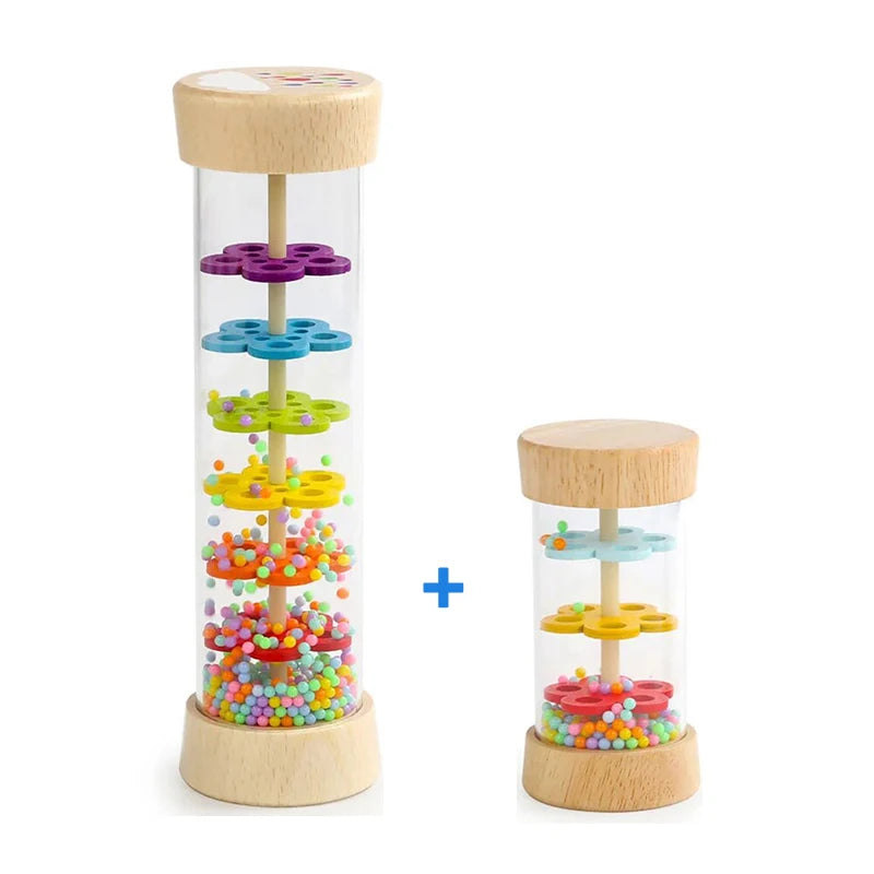 Wooden Rainmaker Musical Instrument for Kids